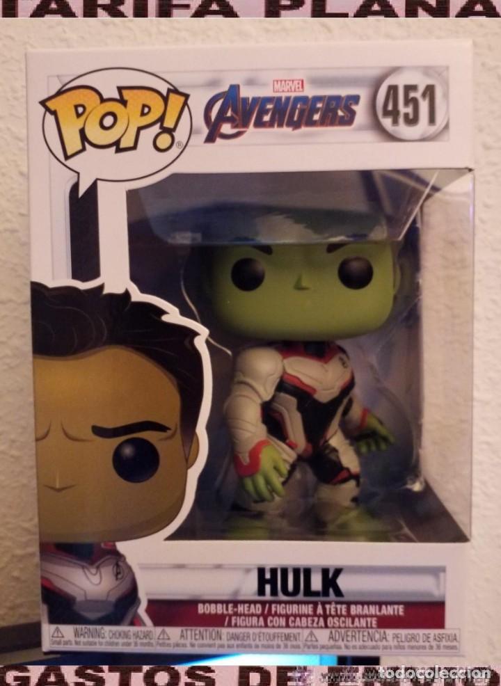 Figuras y mu&ntilde;ecos Marvel: hulk Funko POP MARVEL AVENGERS 451 EN SU CAJA