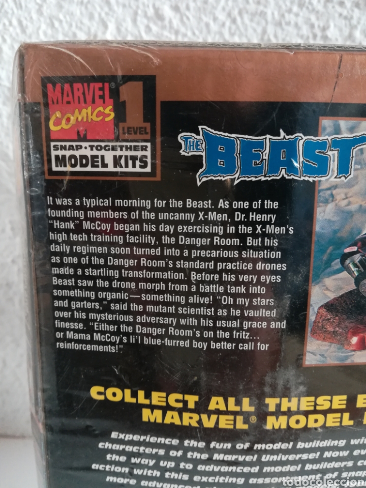 Figuras y mu&ntilde;ecos Marvel: The Beast Marvel Comics Snap Together Model Kits Level 1 - Precintada - Superh&eacute;roes - Foto 15