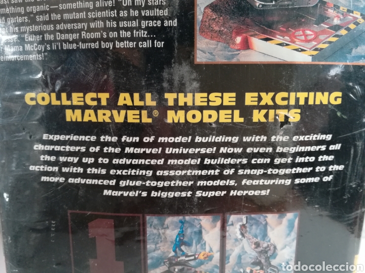 Figuras y mu&ntilde;ecos Marvel: The Beast Marvel Comics Snap Together Model Kits Level 1 - Precintada - Superh&eacute;roes - Foto 16