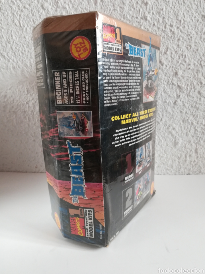 Figuras y mu&ntilde;ecos Marvel: The Beast Marvel Comics Snap Together Model Kits Level 1 - Precintada - Superh&eacute;roes - Foto 18