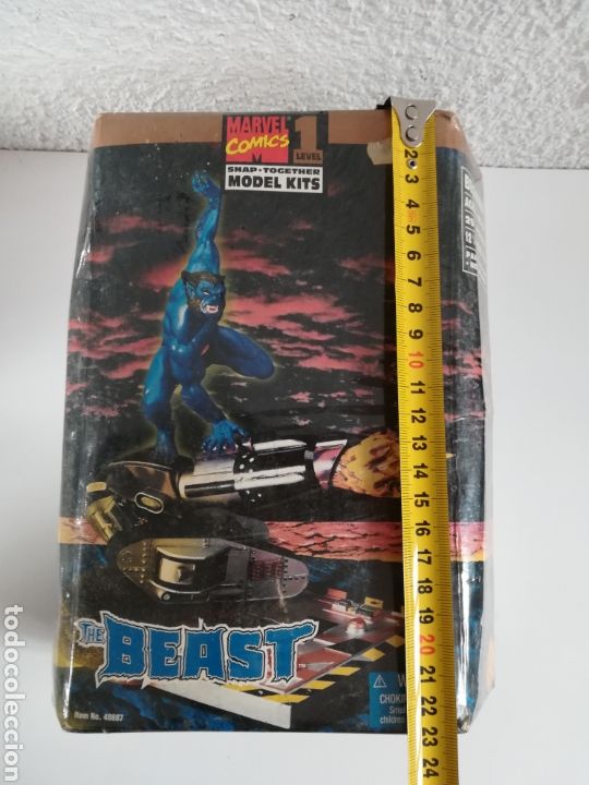 Figuras y mu&ntilde;ecos Marvel: The Beast Marvel Comics Snap Together Model Kits Level 1 - Precintada - Superh&eacute;roes - Foto 25