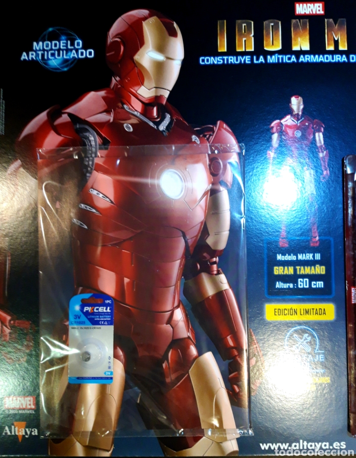 muñeco iron man coleccion