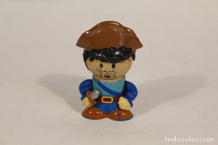 Figuras y mu&ntilde;ecos Marvel: CAPITAN NO BEARD FIGURA DE MADERA Y PLASTICO PLAY TOWN MARVEL 2007 - Foto 1