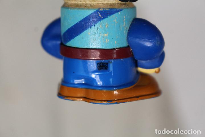Figuras y mu&ntilde;ecos Marvel: CAPITAN NO BEARD FIGURA DE MADERA Y PLASTICO PLAY TOWN MARVEL 2007 - Foto 3