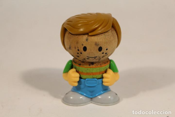 Figuras y mu&ntilde;ecos Marvel: LEARNING CURVE SAMANTHA FIGURA DE MADERA Y PLASTICO PLAY TOWN MARVEL 2007 - Foto 1