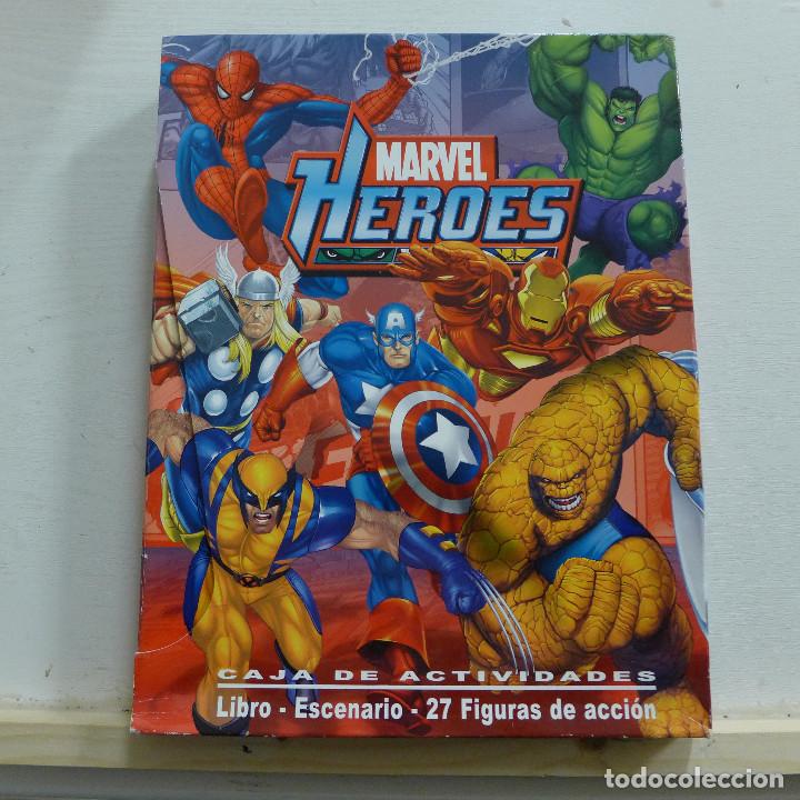 Figuras y mu&ntilde;ecos Marvel: MARVEL HEROES - CAJA DE ACTIVIDADES - Foto 1