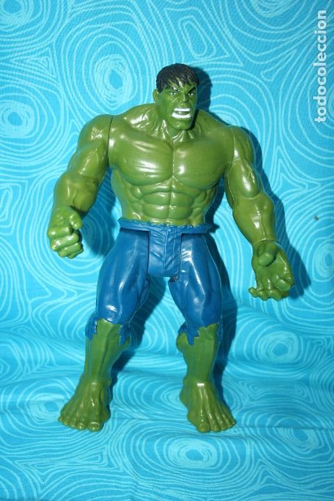Figuras y mu&ntilde;ecos Marvel: FIGURA ARTICULADA HULK, MARVEL HASBRO 2013 - Foto 7