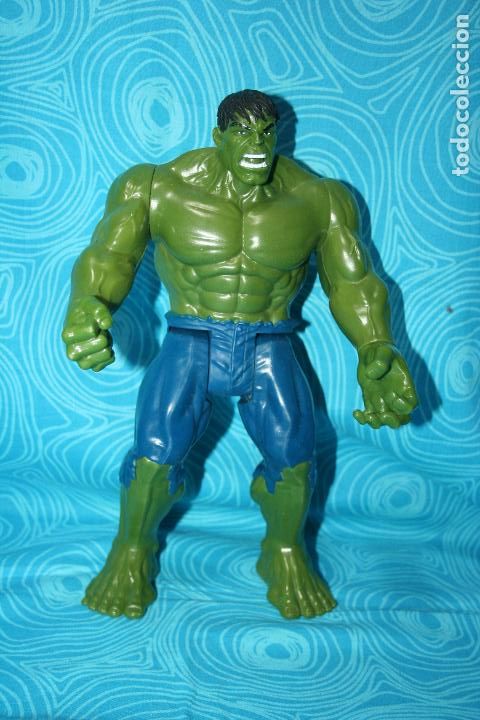 Figuras y mu&ntilde;ecos Marvel: FIGURA ARTICULADA HULK, MARVEL HASBRO 2013 - Foto 1