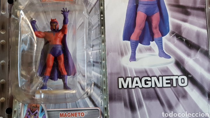 Figuras y mu&ntilde;ecos Marvel: Magneto, figura de plomo colecci&oacute;n Marvel superh&eacute;roes. - Foto 2