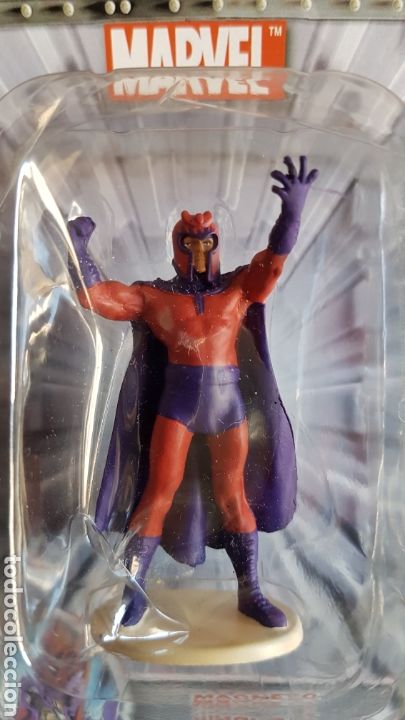 Figuras y mu&ntilde;ecos Marvel: Magneto, figura de plomo colecci&oacute;n Marvel superh&eacute;roes. - Foto 3