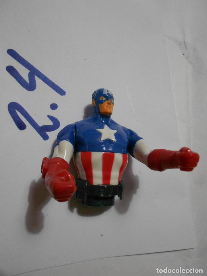 Figuras y mu&ntilde;ecos Marvel: FIGURA DE ACCION - TORSO CAPITAN AMERICA - Foto 1