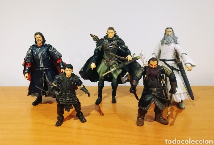 Figuras y mu&ntilde;ecos Marvel: LOTE DE EL SE&Ntilde;OR DE LOS ANILLOS - Foto 1