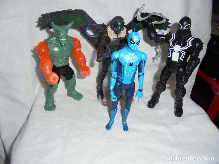 Figuras y mu&ntilde;ecos Marvel: 4 FIGURAS MARVAL HASBRO 2015-2017 - Foto 1