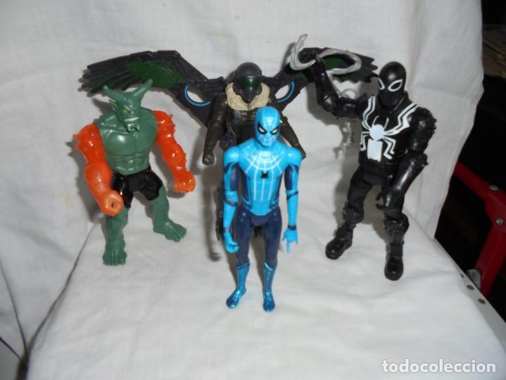 Figuras y mu&ntilde;ecos Marvel: 4 FIGURAS MARVAL HASBRO 2015-2017 - Foto 3