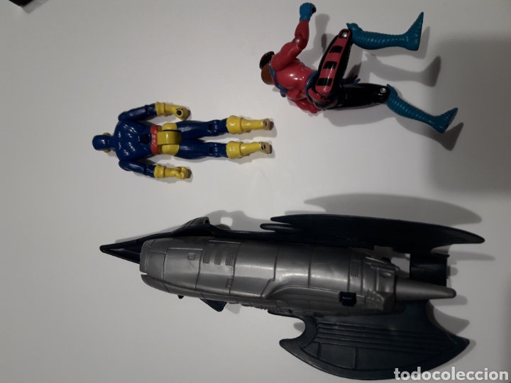 Figuras y mu&ntilde;ecos Marvel: Super h&eacute;rooes X men y nave de Batman - Foto 2