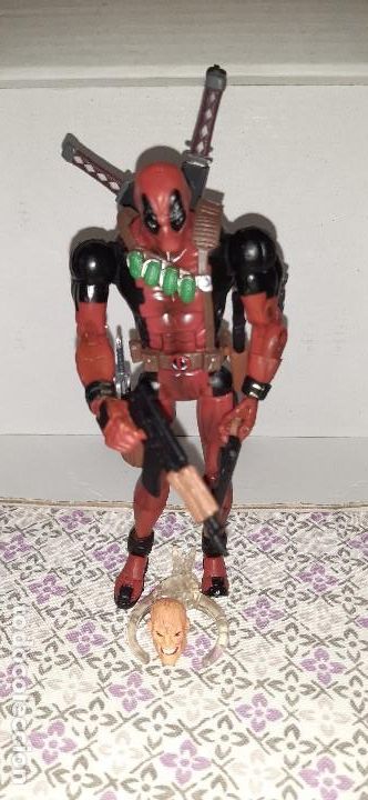 Figuras y mu&ntilde;ecos Marvel: FIGURA MARVEL LEGENDS. DEADPOOL. MASACRE. COMPLETA. SERIES 6 2004 - Foto 1