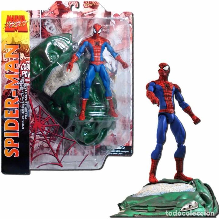 Figuras y mu&ntilde;ecos Marvel: SPIDERMAN FIGURA 18 CM MARVEL SELECT DIAMOND SELECT TOYS - Foto 1