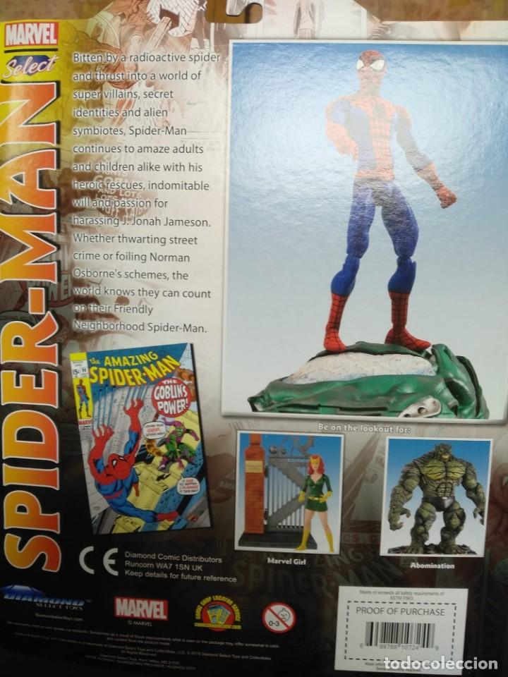 Figuras y mu&ntilde;ecos Marvel: SPIDERMAN FIGURA 18 CM MARVEL SELECT DIAMOND SELECT TOYS - Foto 3
