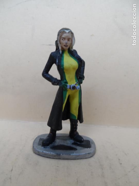 Figuras y mu&ntilde;ecos Marvel: FIGURA MARVEL P&Iacute;CARA (ROUGE) PLOMO 2004 - Foto 1