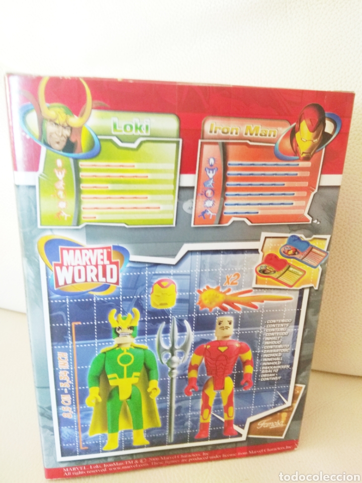 Figuras y mu&ntilde;ecos Marvel: MARVEL WORLD NUEVO FAMOSA IRON MAN LOKI - Foto 3