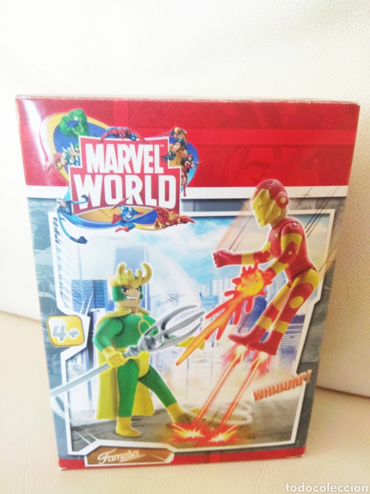 Figuras y mu&ntilde;ecos Marvel: MARVEL WORLD NUEVO FAMOSA IRON MAN LOKI - Foto 1