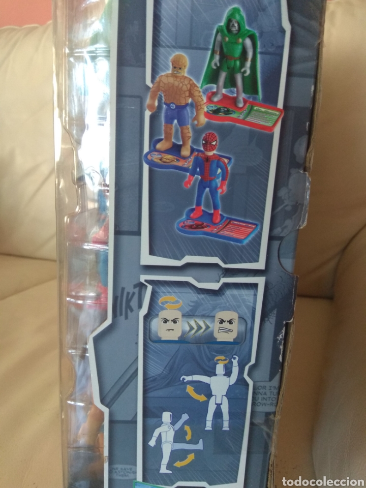 Figuras y mu&ntilde;ecos Marvel: MARVEL WORLD NUEVO FAMOSA PLAYSET EDIFICIO BAXTER SPIDERMAN LA COSA DR DOOM MUERTE - Foto 7