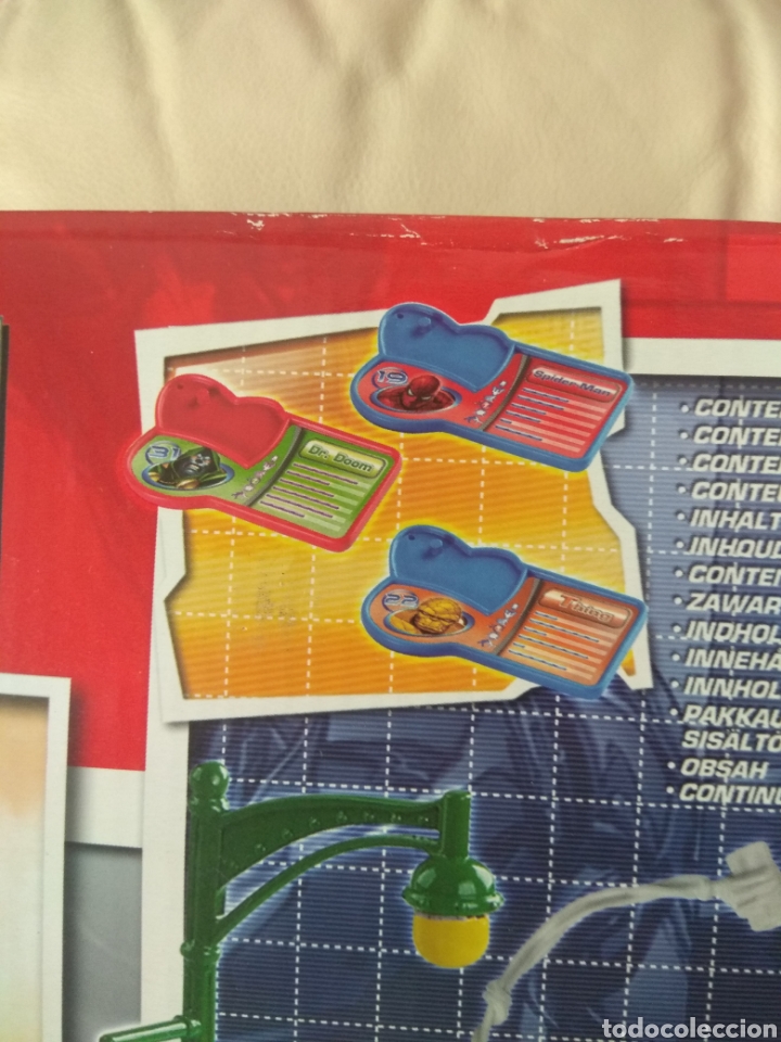 Figuras y mu&ntilde;ecos Marvel: MARVEL WORLD NUEVO FAMOSA PLAYSET EDIFICIO BAXTER SPIDERMAN LA COSA DR DOOM MUERTE - Foto 10