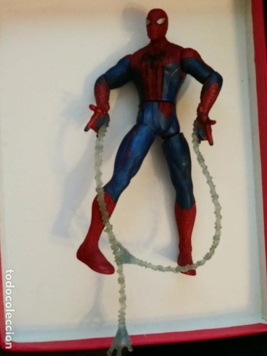 Figuras y mu&ntilde;ecos Marvel: Spider-Man 2012 Marvel spiderman lanzando telara&ntilde;as Figura - Foto 2