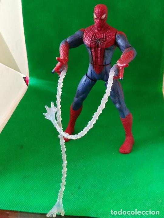Figuras y mu&ntilde;ecos Marvel: Spider-Man 2012 Marvel spiderman lanzando telara&ntilde;as Figura - Foto 3