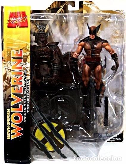 Figuras y mu&ntilde;ecos Marvel: DIAMOND MARVEL SELET Brown Uniform WOLVERINE LOBEZNO - Foto 1