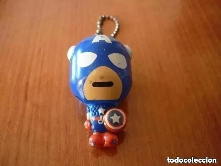 Figuras y mu&ntilde;ecos Marvel: LLAVERO CAPIT&Aacute;N AM&Eacute;RICA - MARVEL -TOMY 2012 - Foto 1