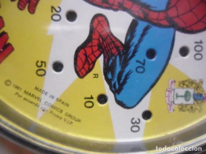 Figuras y mu&ntilde;ecos Marvel: SPIDER-MAN ANTIGUO JUEGO DE BOLAS MADE IN SPAIN MARVEL 1981 - Foto 4