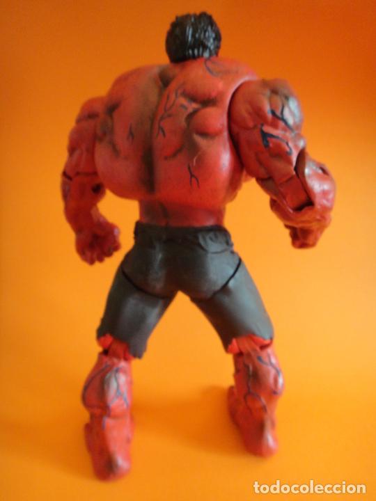 Figuras y mu&ntilde;ecos Marvel: FIGURA MARVEL COMICS AVENGERS RED HULK 10&rdquo; - 26CM ESPECTACULAR! - Foto 4