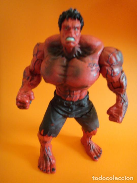 Figuras y mu&ntilde;ecos Marvel: FIGURA MARVEL COMICS AVENGERS RED HULK 10&rdquo; - 26CM ESPECTACULAR! - Foto 5