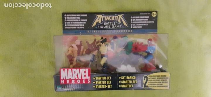 Figuras y mu&ntilde;ecos Marvel: SET Hasbro STAR WARS Attacktix Starter Pack. NUEVO FIGURAS DE BATALLA 2006 - Foto 1