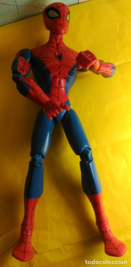 Figuras y mu&ntilde;ecos Marvel: FIGURA SPIDERMAN MARVEL 2008 ARTICULADO CON SONIDO. - Foto 2