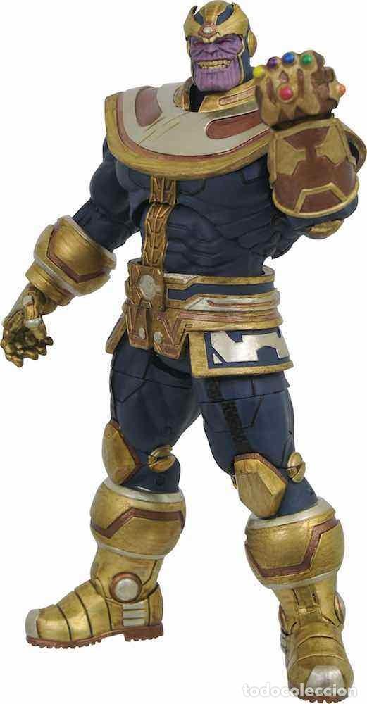 Figuras y mu&ntilde;ecos Marvel: THANOS INFINITY FIGURA 20 CM ACTION FIGURE MARVEL DIAMOND - Foto 3