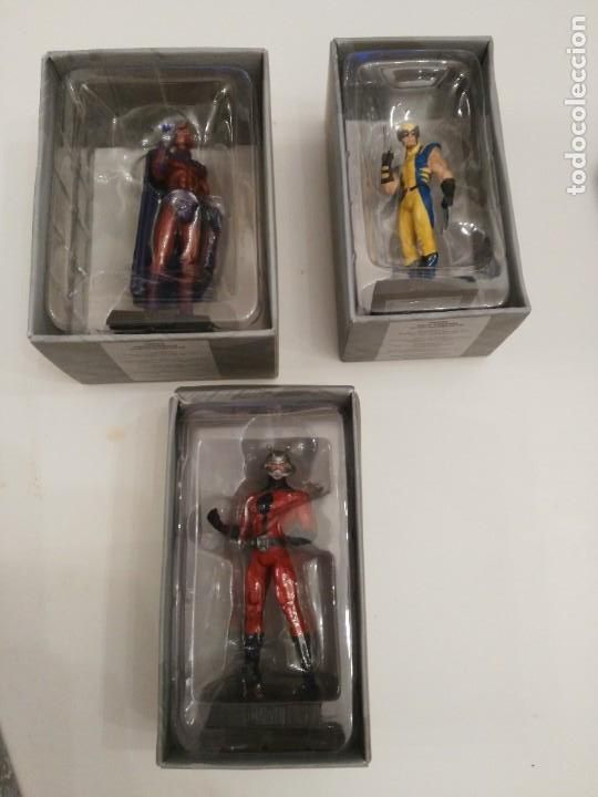 Figuras y mu&ntilde;ecos Marvel: lote 3 figuras de plomo marvel 2 del 2006 y una del 2011 - Foto 1