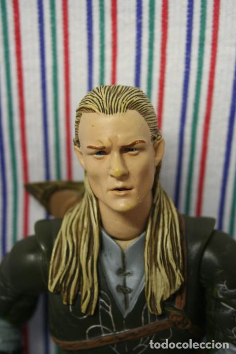 Figuras y mu&ntilde;ecos Marvel: FIGURA LEGOLAS DEL SR DE LOS ANILLOS MARVEL 2003 - Foto 2