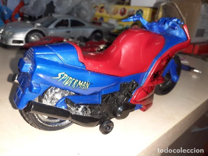 moto spiderman toy biz 2002 motocicleta choper - Acheter Figurines de  Marvel sur todocoleccion
