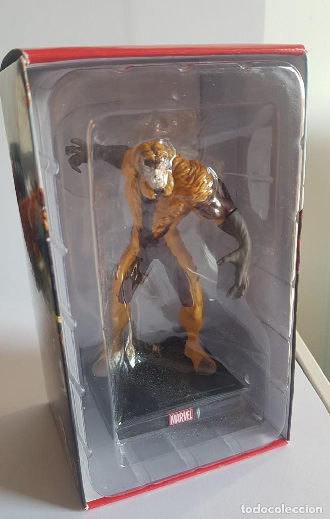 Figuras y mu&ntilde;ecos Marvel: Figura Marvel Heroes 3d SABRETOOTH. Eaglemoss - Foto 2