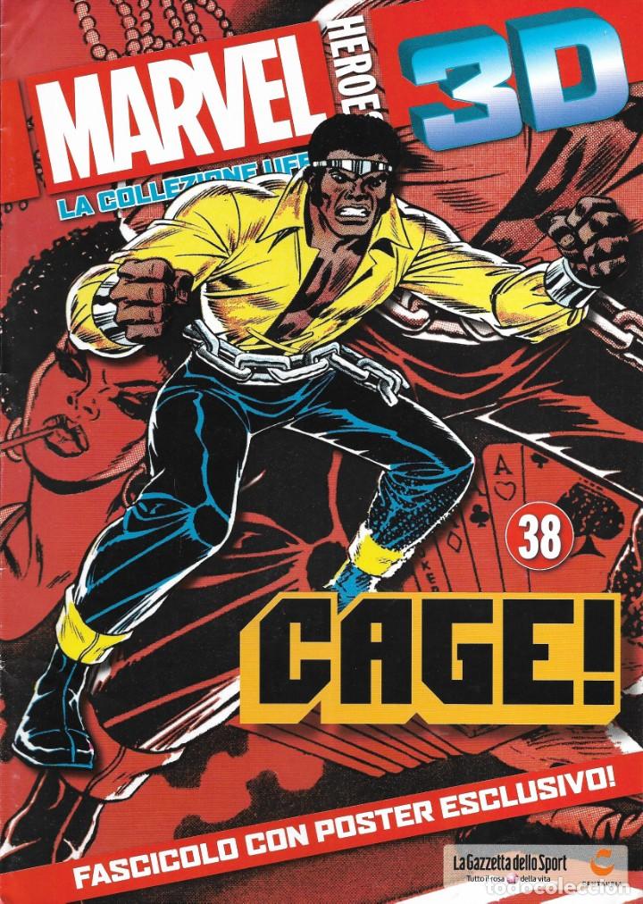 Figuras y mu&ntilde;ecos Marvel: Figura Marvel Heroes 3d LUKE CAGE. Eaglemoss - Foto 4