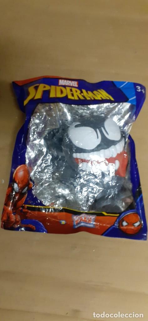 Figuras y mu&ntilde;ecos Marvel: SET MARVEL SPIDERMAN SQUISHY PALZ . NUEVO EN BOLSA SIN ABRIR - Foto 1