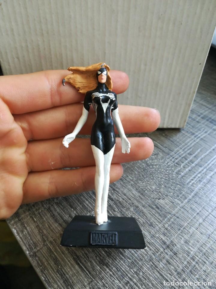 Figuras y mu&ntilde;ecos Marvel: Figura 126 arachne marvel plomo - Foto 2