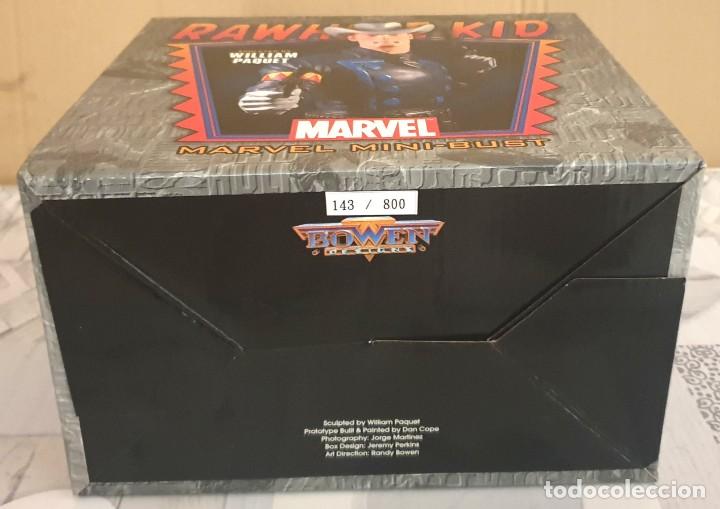 Figuras y mu&ntilde;ecos Marvel: Busto LATIGO KID - RAWHIDE KID. Bowen Designs 2006. - Foto 4