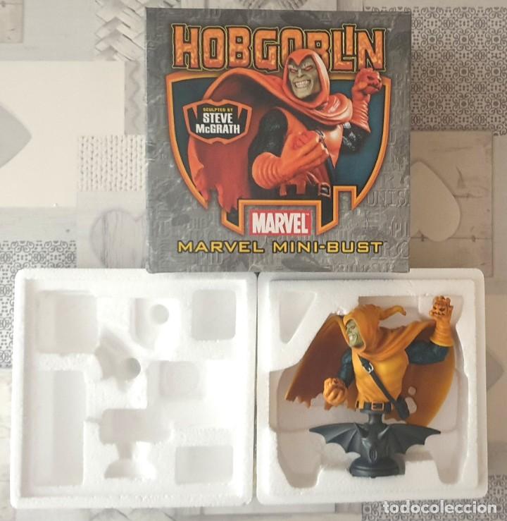 Figuras y mu&ntilde;ecos Marvel: Busto EL DUENDE - HOBGOBLIN (SPIDERMAN). Bowen Designs 2005. - Foto 2