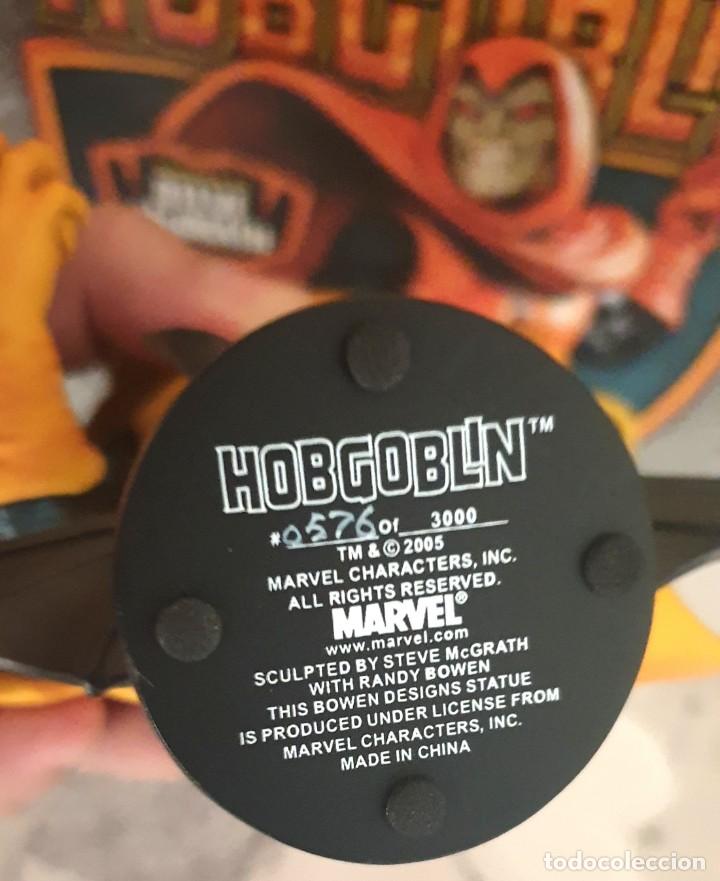 Figuras y mu&ntilde;ecos Marvel: Busto EL DUENDE - HOBGOBLIN (SPIDERMAN). Bowen Designs 2005. - Foto 3