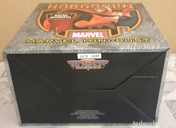 Figuras y mu&ntilde;ecos Marvel: Busto EL DUENDE - HOBGOBLIN (SPIDERMAN). Bowen Designs 2005. - Foto 4