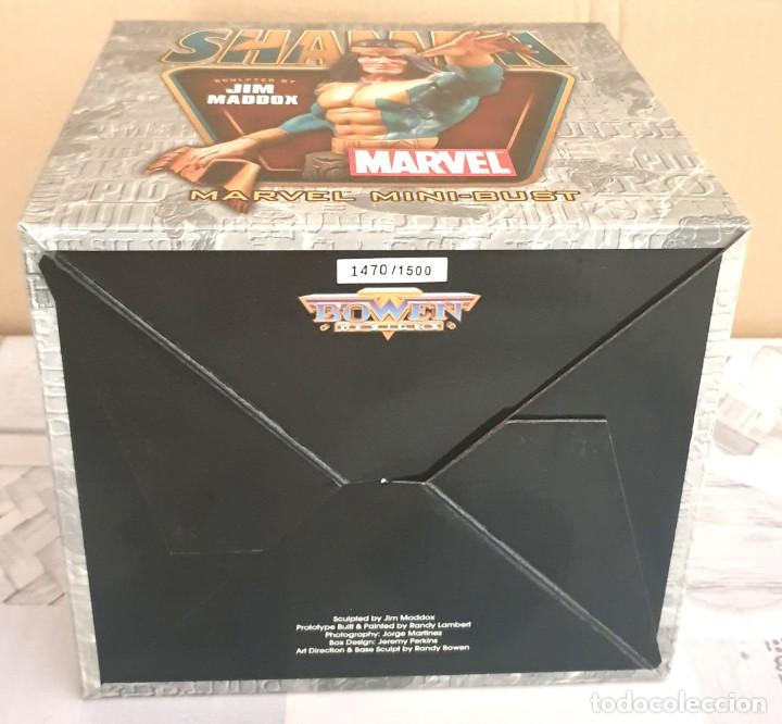 Figuras y mu&ntilde;ecos Marvel: Busto SHAMAN (ALPHA FLIGHT). Bowen Designs 2007. - Foto 4