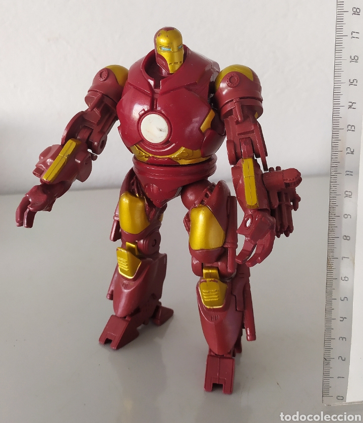 figura iron man marvel muñeco robot súpe Comprar Figuras y Muñecos Marvel antiguos todocoleccion - 262490180